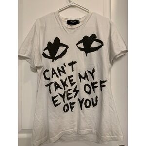 DOMREBEL  Montreal Cant Take My Eyes Off Of You Shirt Large Streetwear Graphic